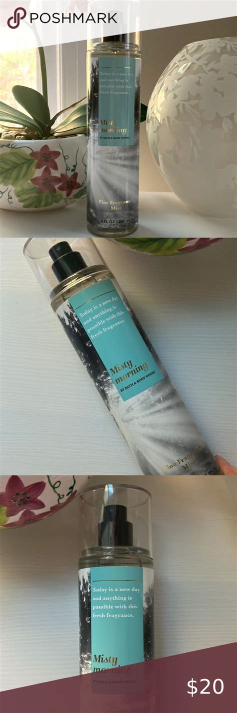 Misty Morning Bath Body Works Fine Fragrance Mist 8oz LIMITED