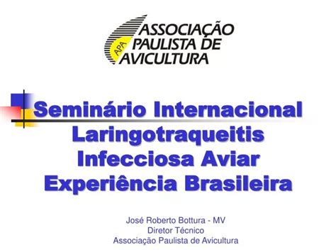 Ppt Semin Rio Internacional Laringotraqueitis Infecciosa Aviar