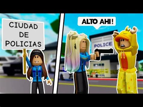 El Team Anormal Crea Una Ciudad Solo Para Policias En Brookhaven Roblox