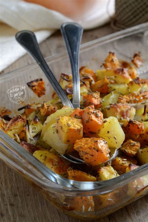 Zucca E Patate Al Forno Un Contorno Autunnale Facilissimo Da Preparare