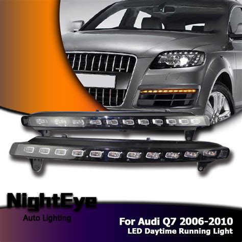 Nighteye Audi Q7 Drl 2006 2010 Led Daytime Running Fog Light Parking S