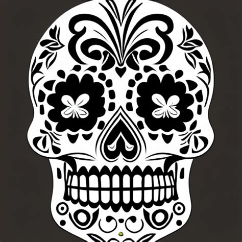 Sugar Skull Graphic · Creative Fabrica