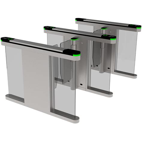 Glass Turnstile Gate Optical Turnstiles Glass Security Turnstiles