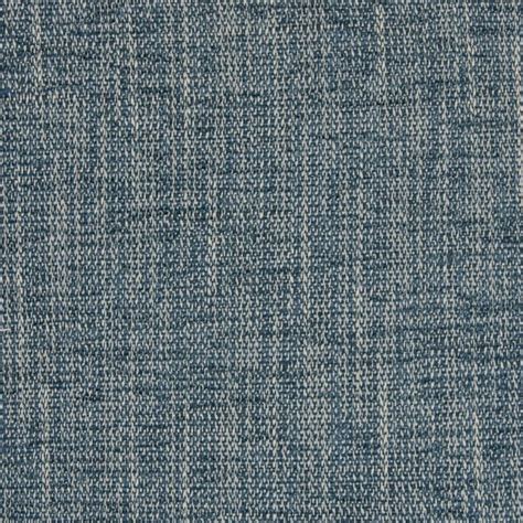 Caribe Blue Solid Chenille Upholstery Fabric By The Yard G