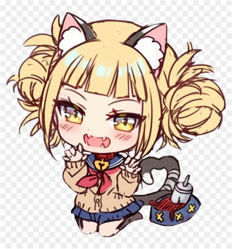 Toga Sticker Bnha Himiko Toga Chibi Free Transparent Png Clipart