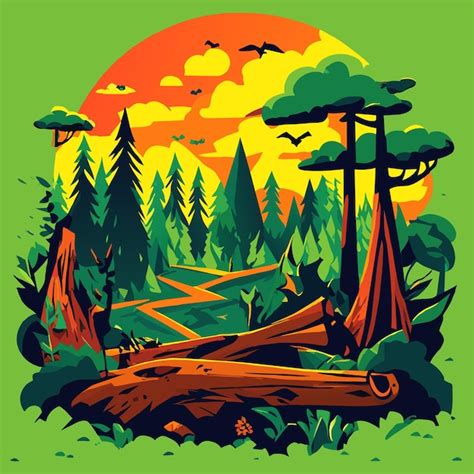 Page 9 Deforestation Vectors And Illustrations For Free Download Freepik