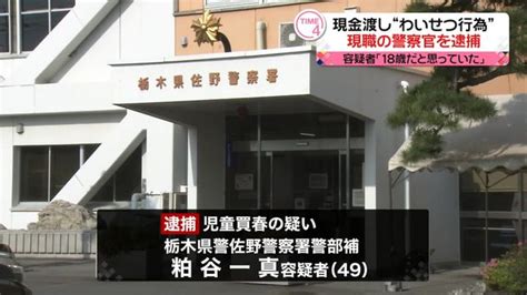 「18歳だと思っていた」snsで知り合った少女に現金渡しわいせつか 栃木県警の警察官を逮捕 ライブドアニュース