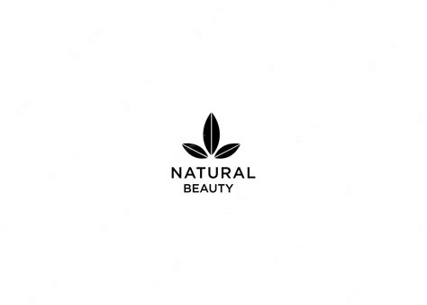 Ilustración De Vector De Diseño De Logotipo De Belleza Natural Vector