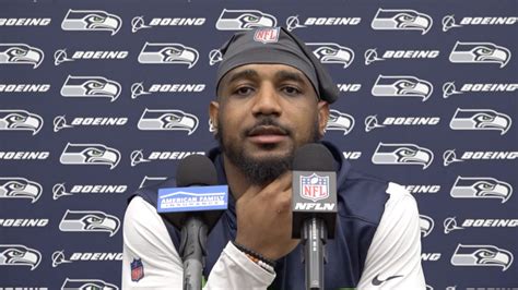 Quandre Diggs Seahawks 2019 Wild Card Press Conference