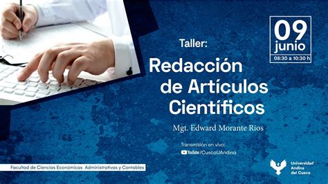 Taller De RedacciÓn De ArtÍculos CientÍficos Youtube