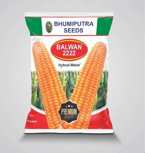 Bhumiputra Balwan Hybrid Maize Seeds Packaging Type Packet