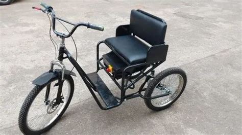 Black Handicapped Battery Tricycle Size Wheels At Rs Piece