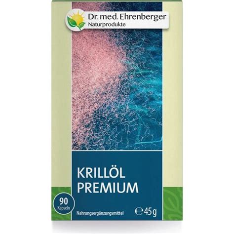 Krill Oil Premium Dr Med Ehrenberger Bio Naturprodukte