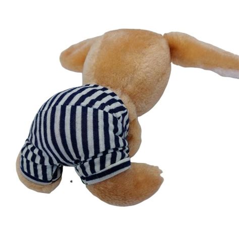 Russ Berrie Toys Bumpkins Russ Berrie Tan Brown Bunny Rabbit 7plush