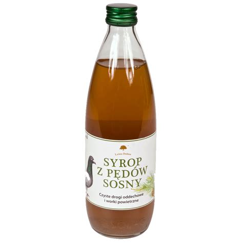 Syrop z pedów sosny 500ML zlotylotsklep eu