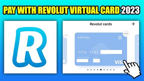 How To Pay With Revolut Virtual Card Youtube