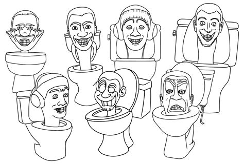 Dibujos De Speakerman Skibidi Toilet Para Colorear Para Colorear Pintar E Imprimir Dibujos