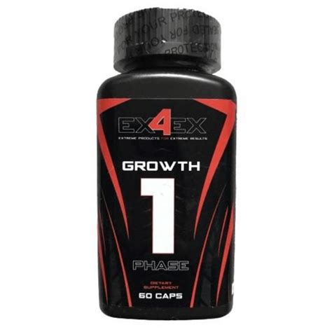 Ex4ex Growth 1 Phase 60 Caps Get That Power Supplement Shop