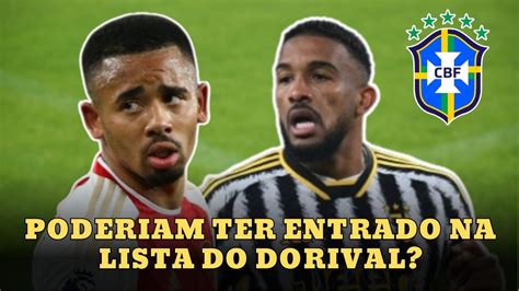 A SELEÇÃO BRASILEIRA JOGADORES QUE FICARAM DE FORA DA CONVOCAÇÃO