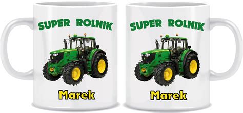 Kubek ciągnik traktor SUPER ROLNIK IMIĘ ROLNIKA 0445 Cena Opinie