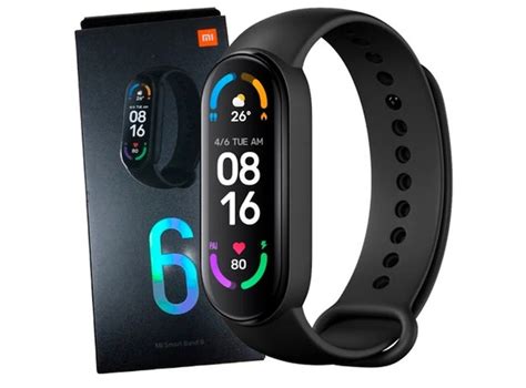 Ripley PULSERA XIAOMI MI SMART BAND 6 NEGRO