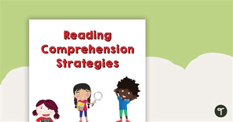 Reading Comprehension Strategies Poster Pack Teach Starter