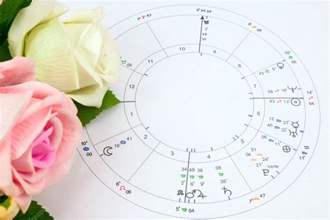 Carta Natal De Astrología Impresa Lugar De Trabajo De Astrología Espiritual Los Llamados