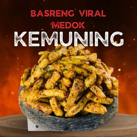 Cemilan Basreng Viral Kemuning Bakso Goreng Daun Jeruk Pedas Gram