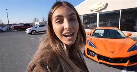 Emelia Hartford Gets Her Very Own C8 Chevrolet Corvette Z06