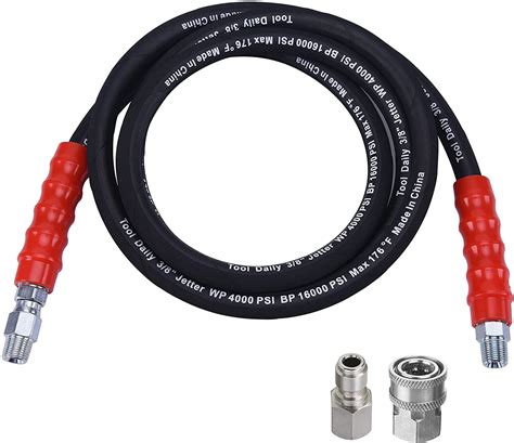 Tool Daily Pressure Washer Whip Hose, Hose Reel Connector Hose for ...