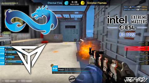 3 ELEMELER BAŞLADI ETERNAL FIRE vs SINISTER FLAMES BO1 IEM RIO