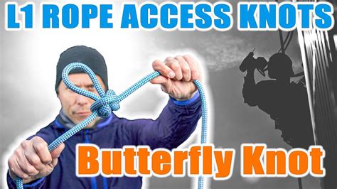 How To Tie A Butterfly Knot The Best Irata Rope Access Midline Knot