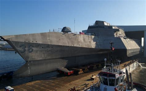 Austal Usa Launches Another Fast Transport Vessel And Lcs Workboat