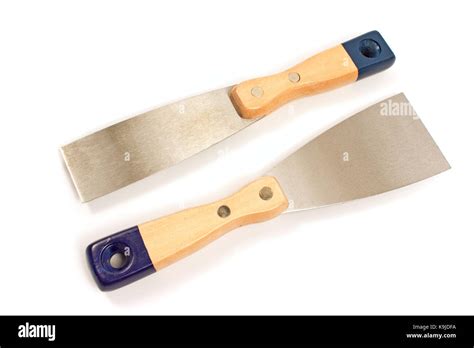 spatula scraper tool isolated  white stock photo alamy