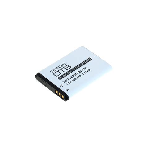 OTB Akku Kompatibel Zu NOKIA 5140 6020 7260 5320 BL 5B 820mAh 3 7