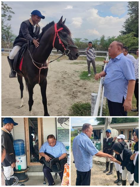 Tiba Di Palu Ketum Koni Pusat Tinjau Stable Equestrian Pertama Di