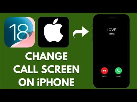 How To Change Call Screen In IPhone IOS 17 How To Convert Call