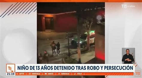 Delincuente De A Os Fue Detenido Tras Robo Y Persecuci N