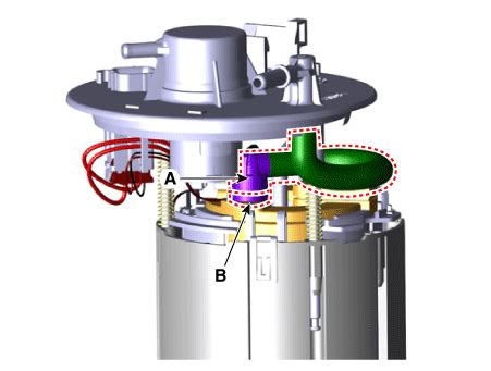 Kia Rio Fuel Delivery System Fuel Pressure Regulator