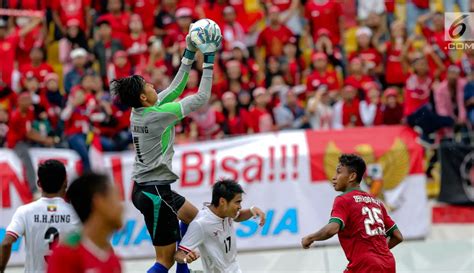 PHOTO Taklukkan Myanmar Timnas U 22 Indonesia Bawa Pulang Perungggu