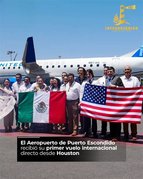Interoceánico - El Aeropuerto Internacional de Puerto Escondido recibió