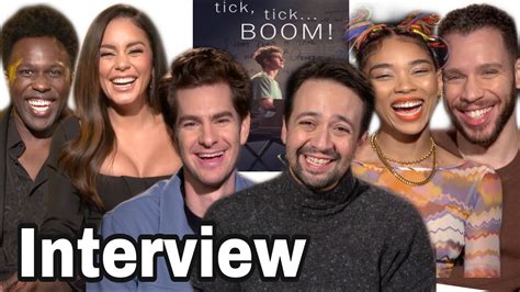 Tick Tick Boom Cast Interviews Lin Manuel Miranda Andrew