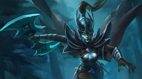 Dota Phantom Assassin Mortred Warriors Armor Helmet Hd Wallpaper