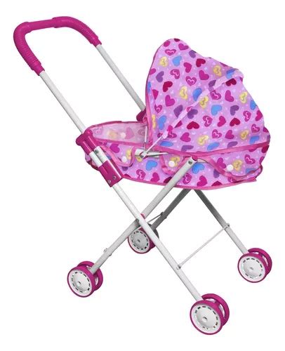 Carrinho De Boneca Bebe Reborn Brinquedo Infantil Passeio Frete Gr Tis