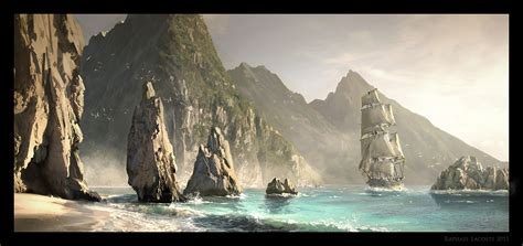 Assassin’s Creed IV Black Flag Concept Art by Raphael Lacoste | Concept ...