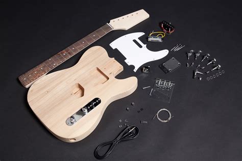 ASH TELECASTER ELECTRIC GUITAR DIY KIT Clandestine Guitars Tienda