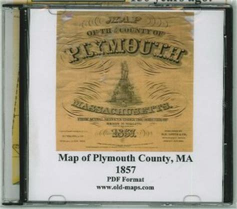 Old Maps of Plymouth County, MA