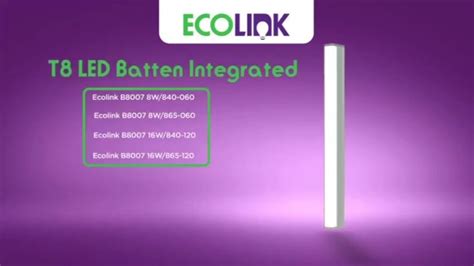 Bisa COD Lampu LED T8 Batten Ecolink Lampu Tabung Tube LED 16 Watt