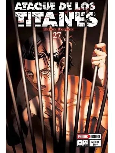 Panini Manga Ataque De Los Titanes N 27 Meses sin interés