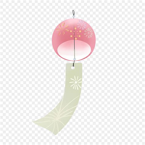 Summer Japanese Wind Chimes Pink Pink Japan Wind Chimes Png